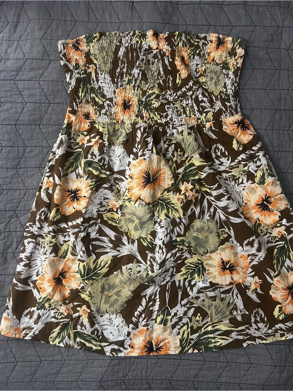 Fire Los Angeles Strapless Dress